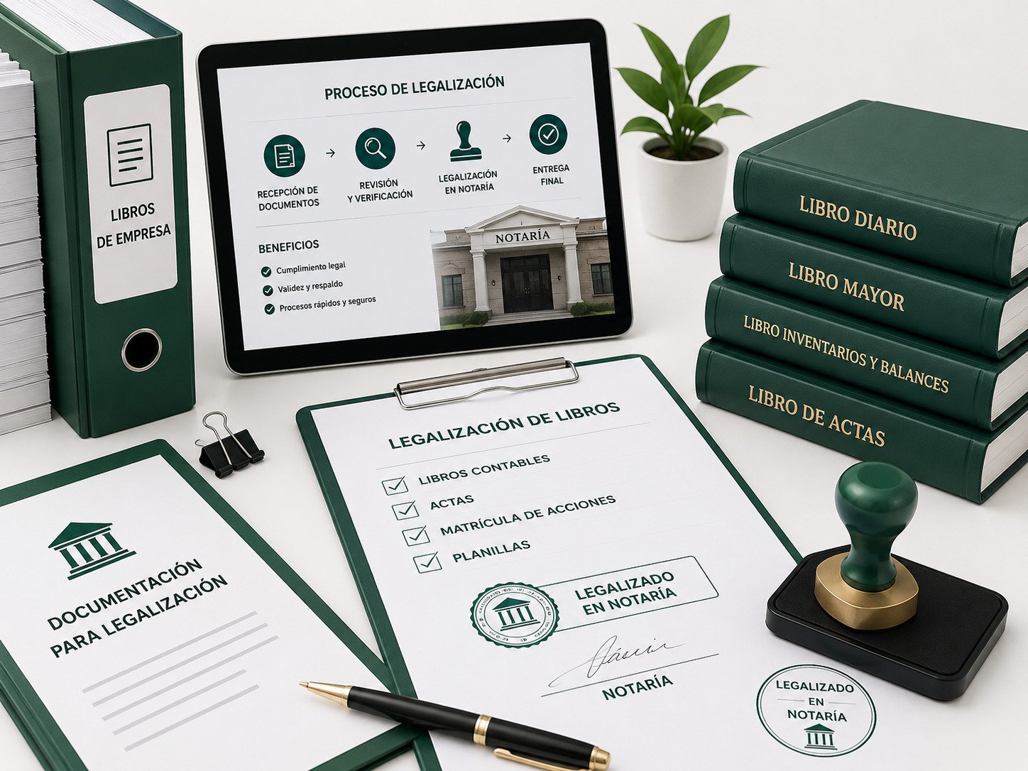 Legalización de Libros de Empresa